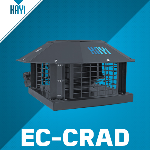 kayites_2021324133121260 Roof Mounted Horizontal Discharge EC Motor Fan سری EC-CRAD ساخت KAYITES ترکیه