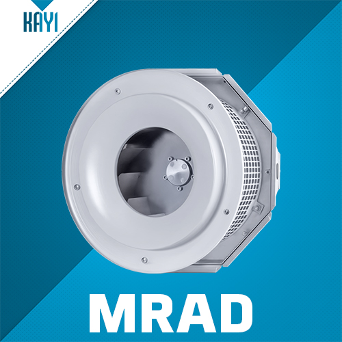 kayites_2021324133330260 Horizontal Discharge Centrifugal Fan With Motor Out Of Air سری MRAD ساخت KAYITES ترکیه