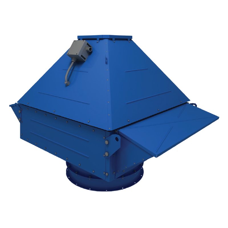 vkdv8008 Roof-mounted centrifugal fan for smoke extraction with vertical air discharge ساخت VENTS اکراین